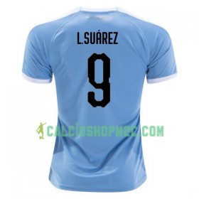 Uruguay Luis Suarez 9 Maglia Prima 2019 Copa América